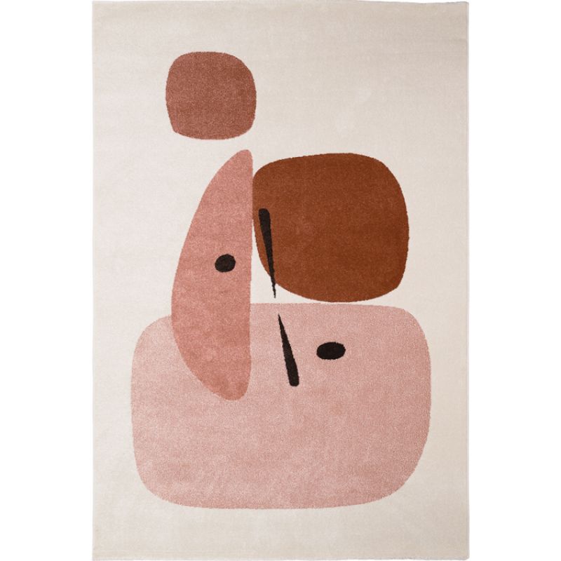 Tapis Collage terracotta (120 x 170 cm) AFKliving