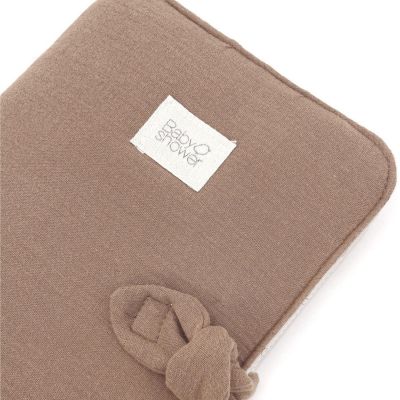 Protège carnet de santé Knot Caramel Glacé