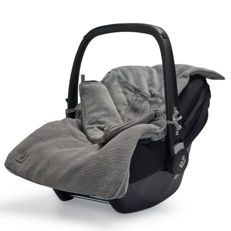 Nid d'ange passe sangle  Basic Knit Stone Grey Jollein Produit 1