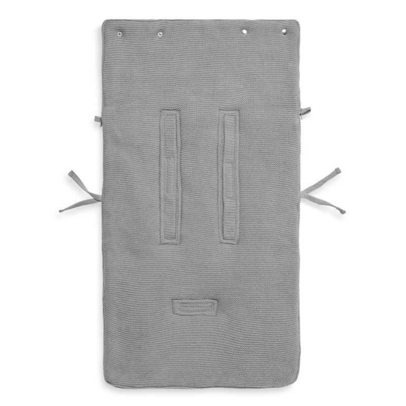 Nid d'ange passe sangle  Basic Knit Stone Grey Jollein Produit 5
