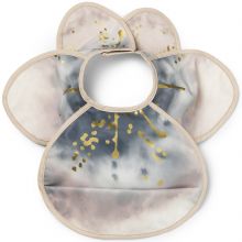 Bavoir plastifié à poche Embedding Bloom Pink  par Elodie Details