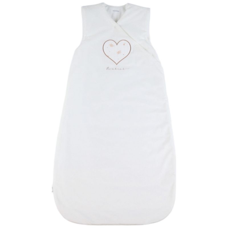 Gigoteuse chaude en Veloudoux Fleurs d'Antan (100 cm) Noukie's Produit 1