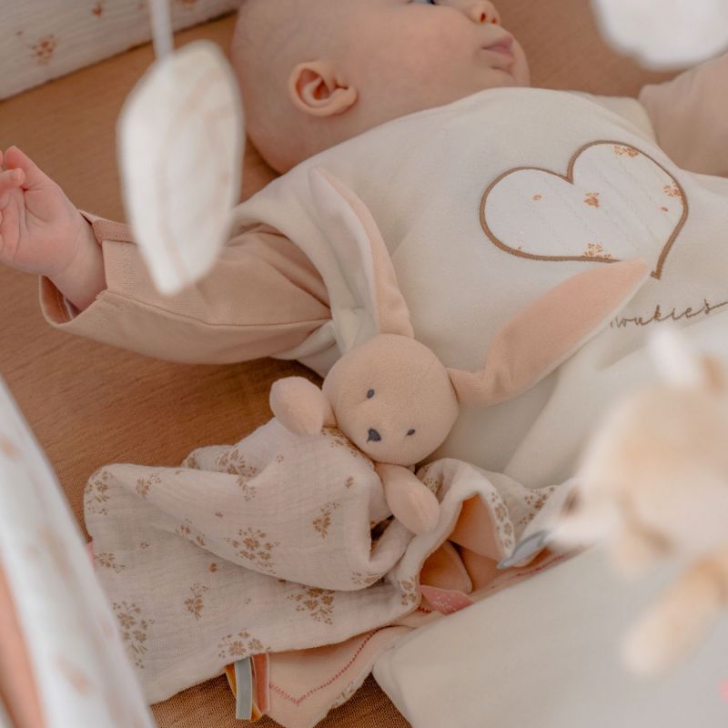 Gigoteuse chaude en Veloudoux Fleurs d'Antan (100 cm) Noukie's Ambiance 6