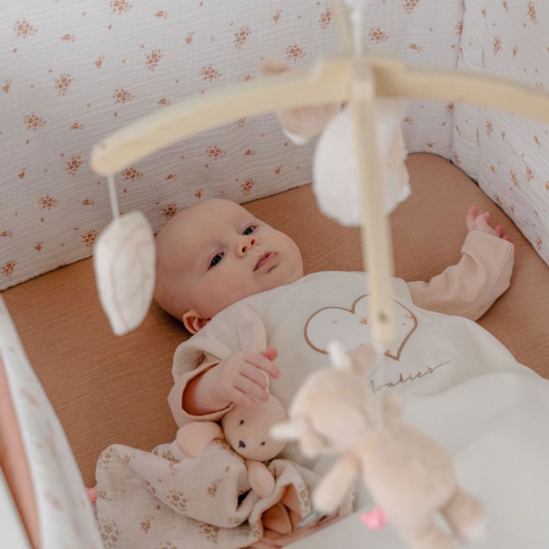 Gigoteuse chaude en Veloudoux Fleurs d'Antan (100 cm) Noukie's Ambiance 7