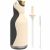 Variation Ecru, noir, jaune du produit Gourde isotherme Bestie Pingouin (460 ml) de la marque Asobu