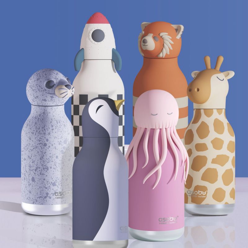 Gourde isotherme Bestie Pingouin (460 ml) Asobu Ambiance 5