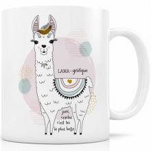 Mug en céramique Lama-gnifique  par Créa Bisontine