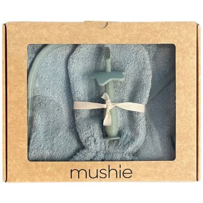 Coffret de bain Moss (3 pièces)  par Mushie