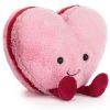 Peluche Amuseable Macaron Colette coeur rose (13 cm) Jellycat Produit 1