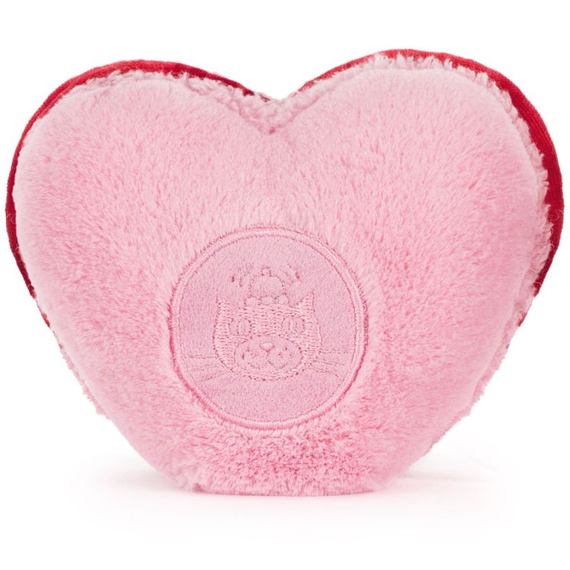 Peluche Amuseable Macaron Colette coeur rose (13 cm) Jellycat Produit 4