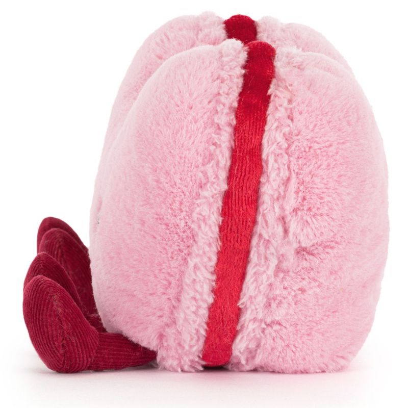 Peluche Amuseable Macaron Colette coeur rose (13 cm) Jellycat Produit 5