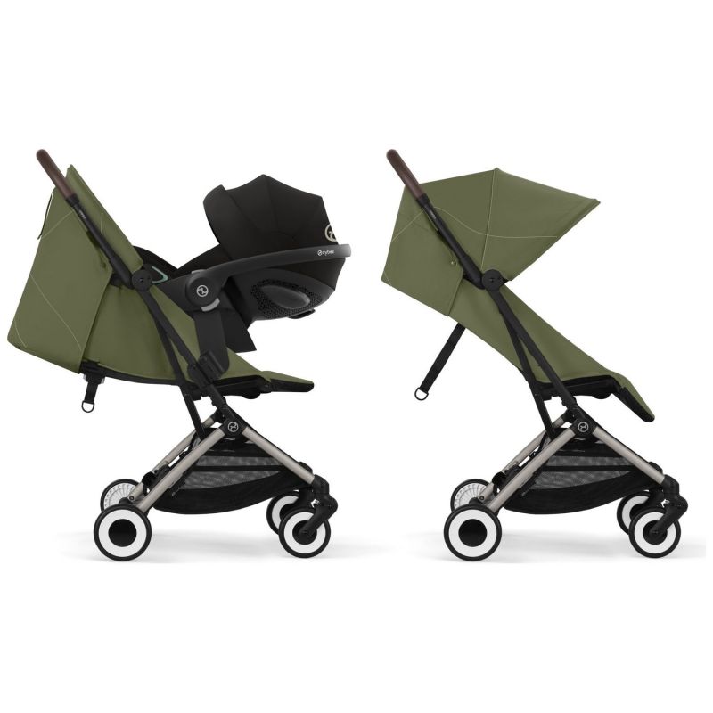 Poussette compacte Orfeo Moss Green Cybex Produit 4