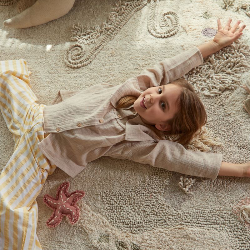 Tapis de jeu lavable Seabed avec 8 accessoires de jeu (140 x 200 cm) Lorena Canals Ambiance 8