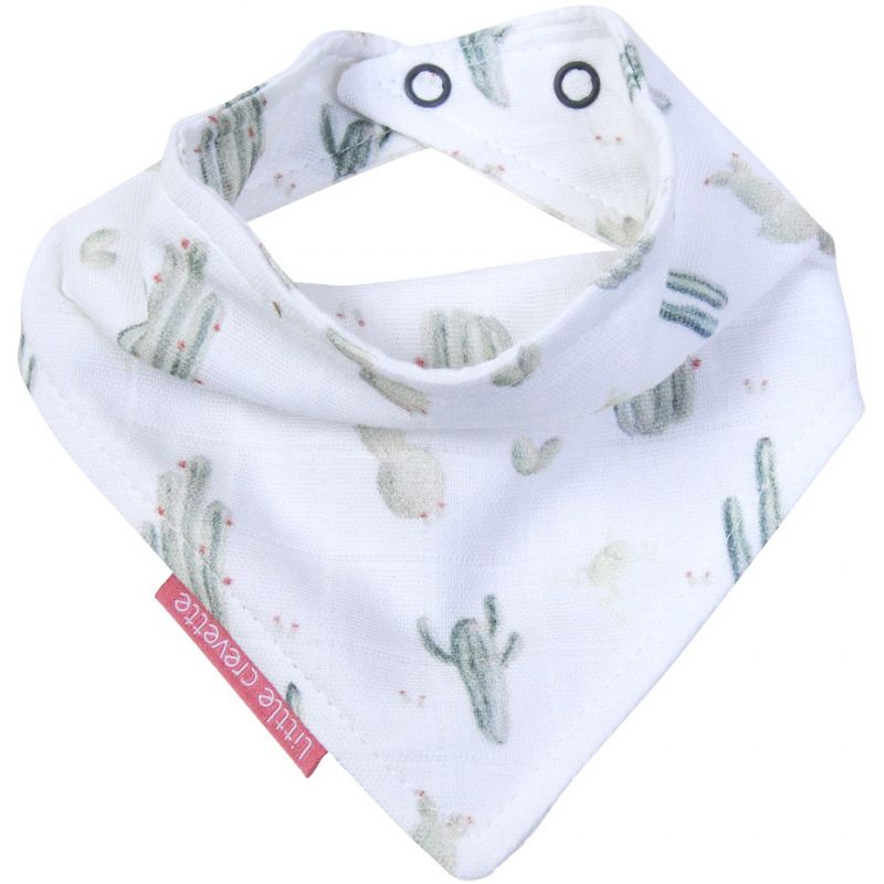 Bavoir bandana Cactus Little Crevette