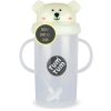 Tasse antifuite avec paille lestée Ours phosphorescente (300 ml) - TUM TUM