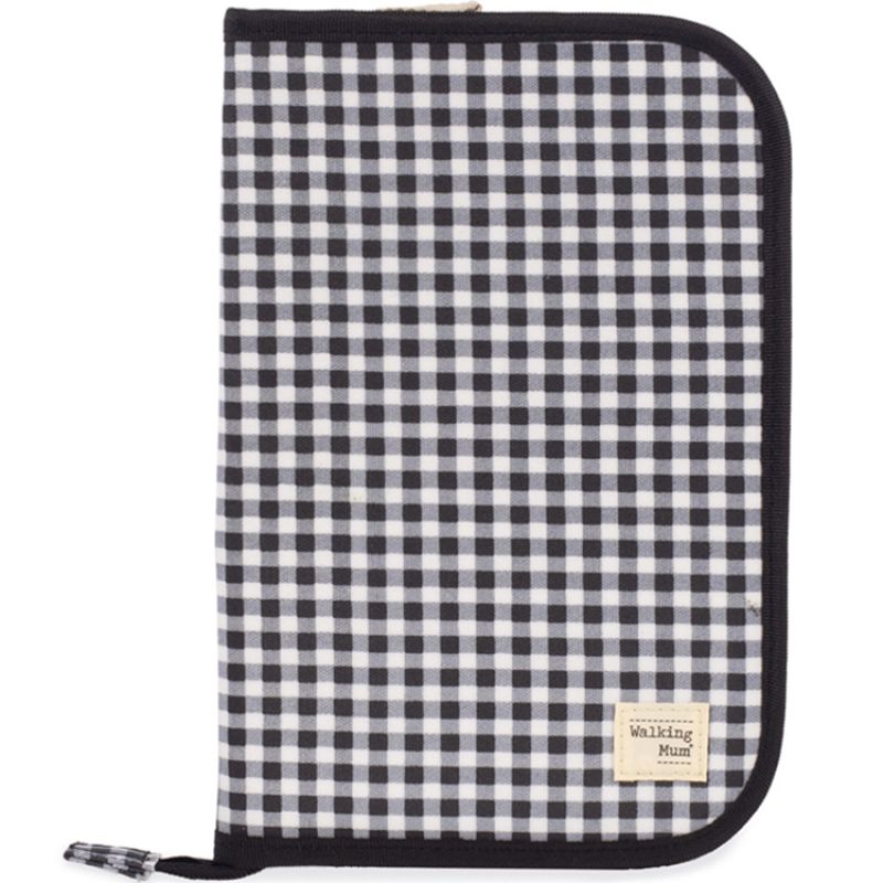 Protège carnet de santé I Love Vichy noir Walking Mum