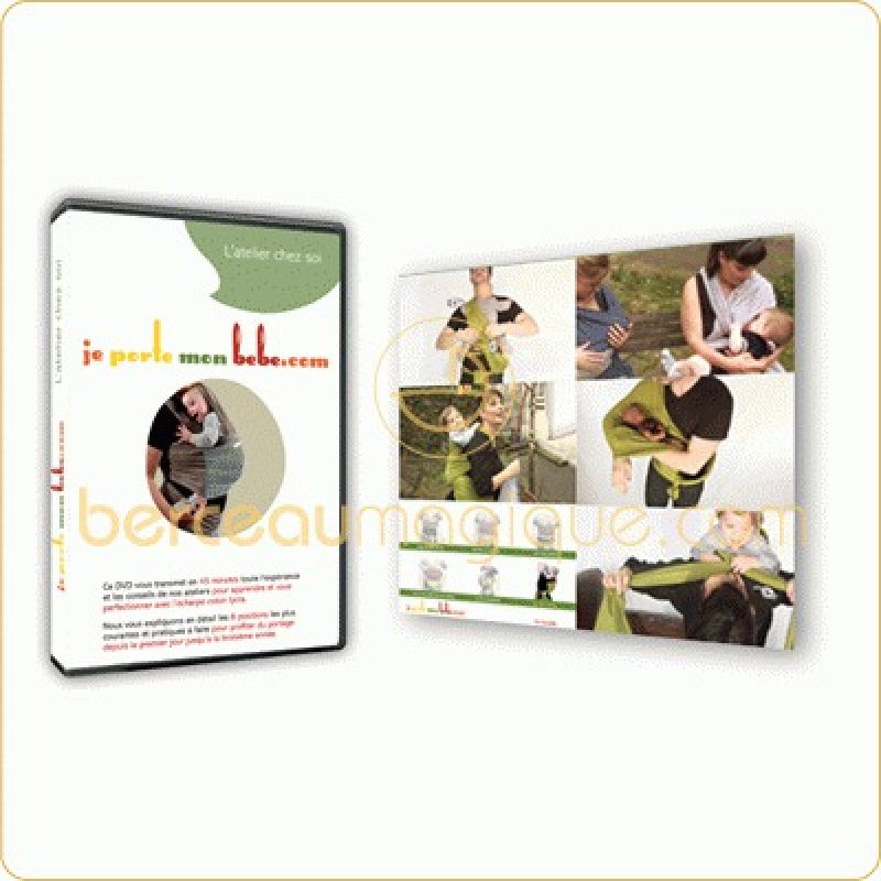 DVD conseil pour Echarpe de portage Je Porte Mon Bébé Love Radius