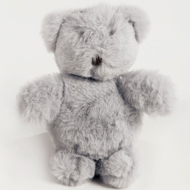 Porte-clés peluche ours Ines gris Pasito a pasito