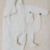 Pyjama en coton bio Melange warm linen (1 mois)  par Baby's Only