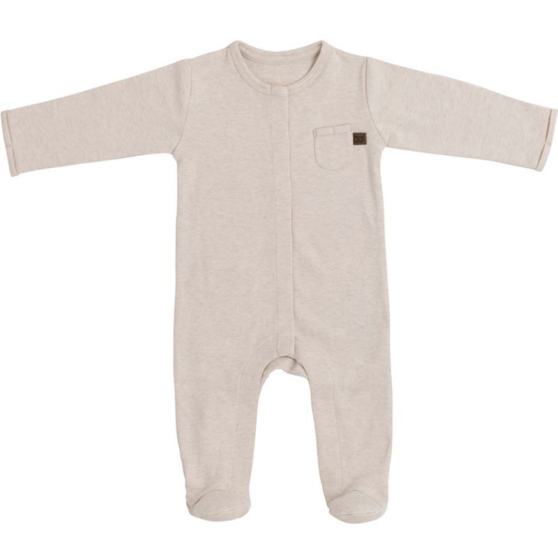 Pyjama en coton bio Melange warm linen (1 mois) Baby's Only