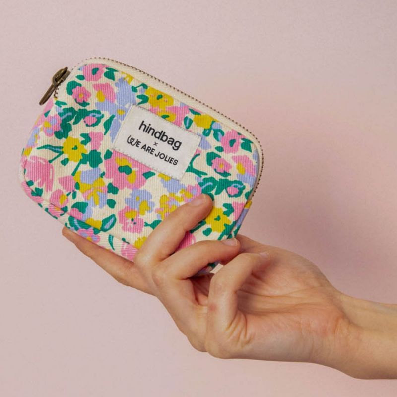 Porte-monnaie Lili Pastel Bloom Hindbag x We Are Jolies Hindbag Ambiance 2