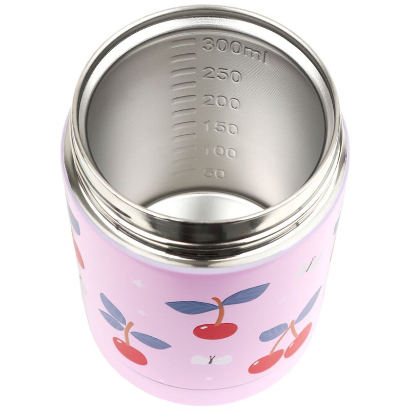 Boîte à repas isotherme Cerises A Little Lovely Company Produit ouvert 4