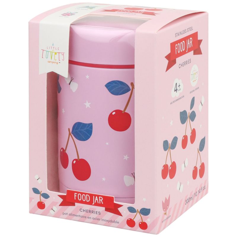 Boîte à repas isotherme Cerises (0,3 L) A Little Lovely Company Packaging 7