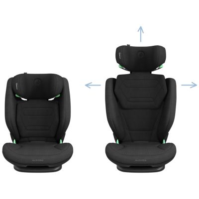 Siège auto Rodifix Pro 2 i-Size Authentic Black (groupe 2-3)