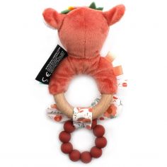Anneau de dentition en silicone Mélimélos la Biche