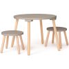 Ensemble table et tabourets Marron - Kid's Concept