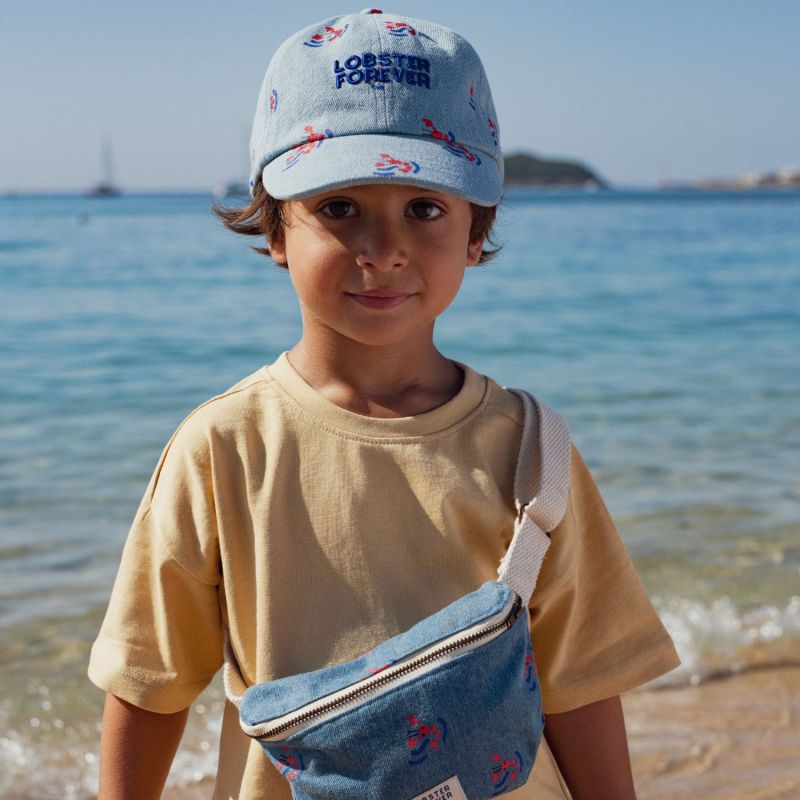 Casquette enfant Lobster Forever Denim (3-6 ans) Chamaye Ambiance 2