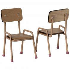 Ensemble table et chaises Souris Rose dark powder