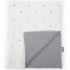 Couverture gris et blanc à pois dorés (80 x 100 cm) - Childhome Couverture gris et blanc à pois dorés (80 x 100 cm) - Childhome