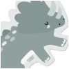 Tapis forme Dino Paolo Charlie et Suzie Produit 2