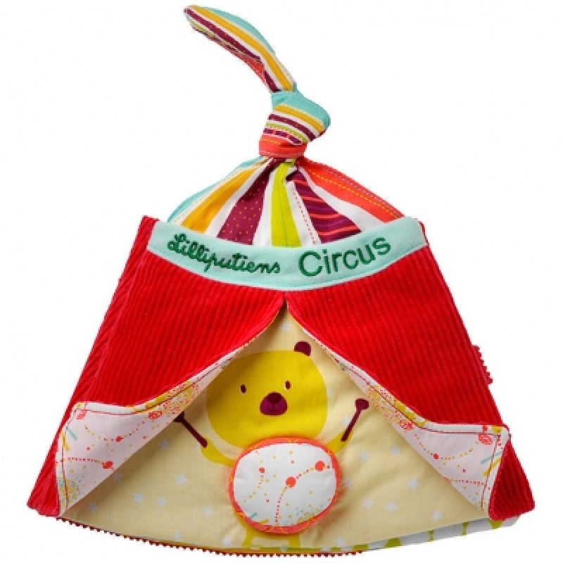 Livre bébé d'activités cirque Lilliputiens
