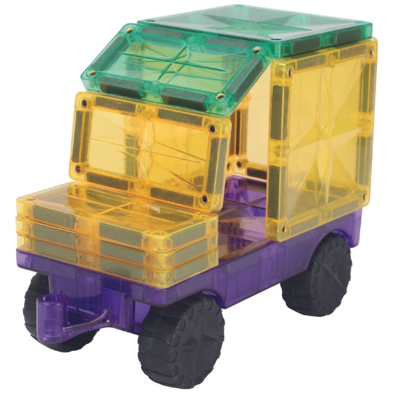 Kit de construction magnétique Voiture Wheels Intense (25 pièces) Cleverclixx Produit 3