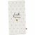 Variation Blanc, beige du produit Protège livret de famille Gaze Coeurs (personnalisable) de la marque Atelier Wagram