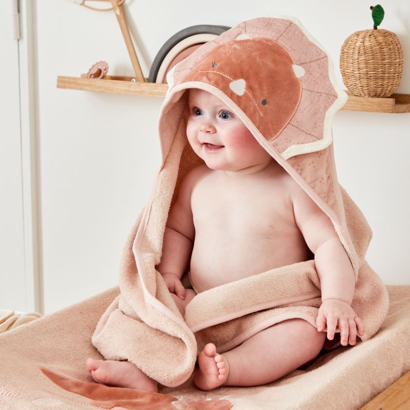 Cape de bain + gant tricératpos Popsie (75 x75 cm) - Reconditionné Noukie's Produit 2