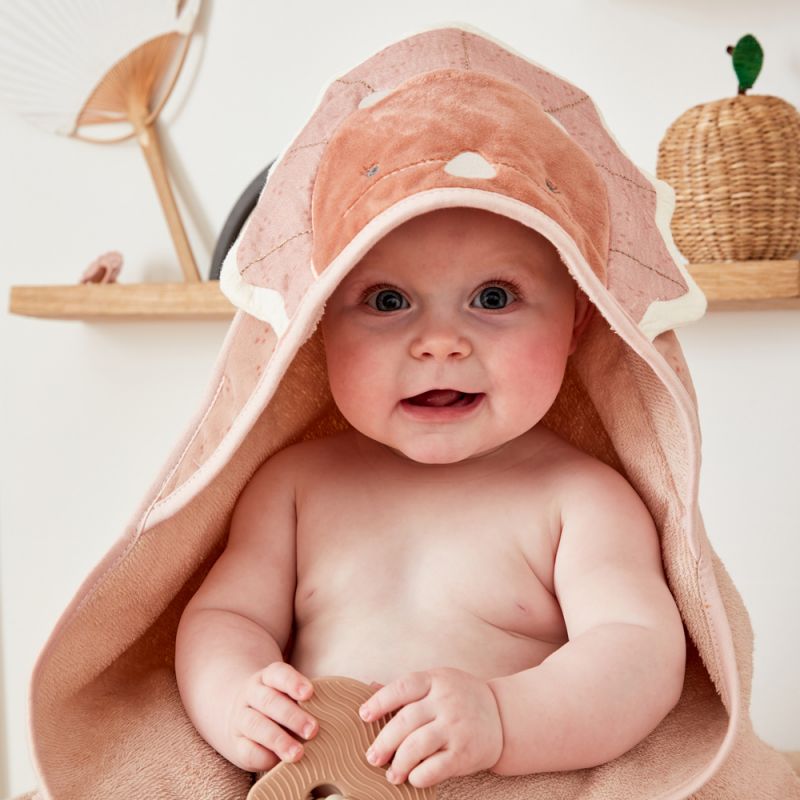 Cape de bain + gant tricératpos Popsie (75 x75 cm) - Reconditionné Noukie's Produit 3