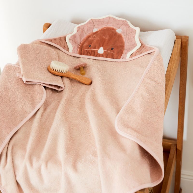 Cape de bain + gant tricératpos Popsie (75 x75 cm) - Reconditionné Noukie's Produit 4