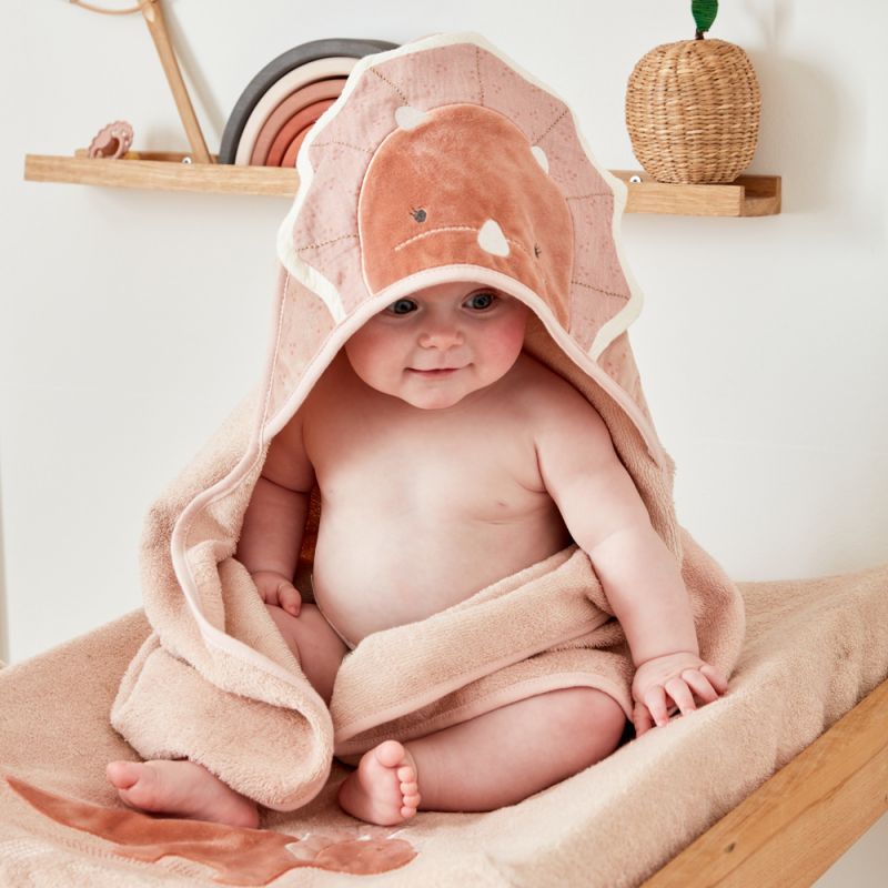 Cape de bain + gant tricératpos Popsie (75 x75 cm) - Reconditionné Noukie's Produit 6