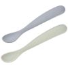 Lot de 2 cuillères silicone 1er âge avec boîte de transport Duo nature Béaba Produit 1