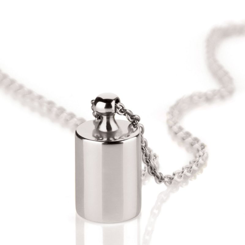 Collier sautoir L'ajustable Mon Millième personnalisable (argenté rhodié) Mon Petit Poids