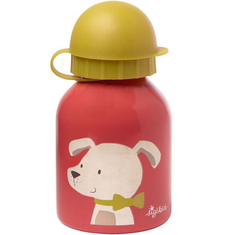 Gourde en inox embout sport chien (250 ml) Sigikid