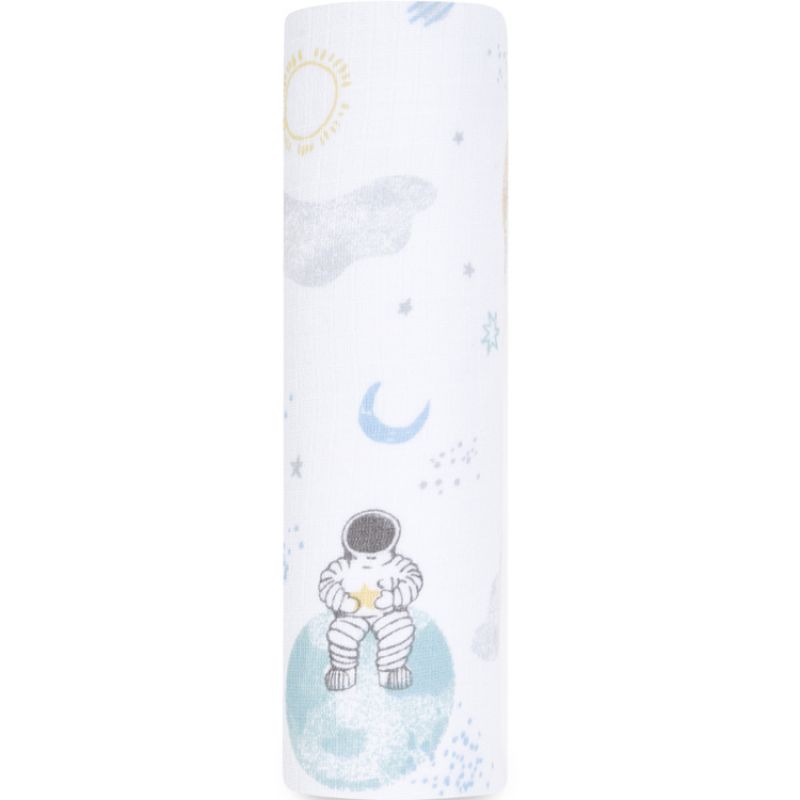 Maxi lange en coton Space explorers (112 x 112 cm) aden + anais