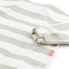 Bavoir à manches avec poche Stripes sable  par Done by Deer