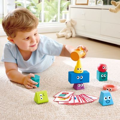 Set de 10 blocs à empiler Montessori