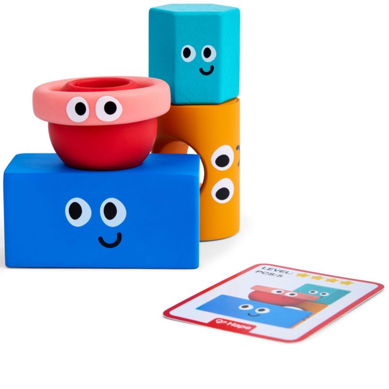 Set de 10 blocs à empiler Montessori Hape Produit 5