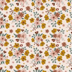 Papier peint fleur Fall Bouquet clair (50 cm x 10 m) - Lilipinso