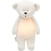 Peluche veilleuse Ours douceur crème